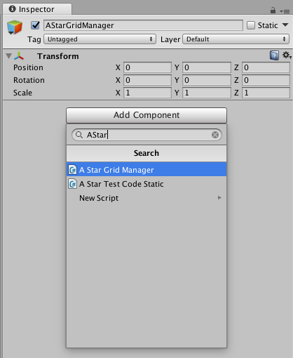 Unity Creating an Empty Object
